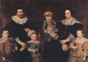 Cornelis de Vos The Family of the Artist (mk08) oil painting on canvas